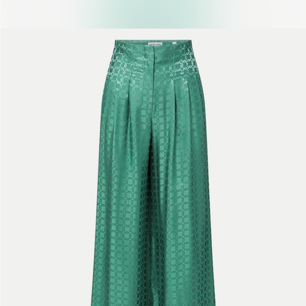 Veronica Beard Jade Wide-Leg Pants